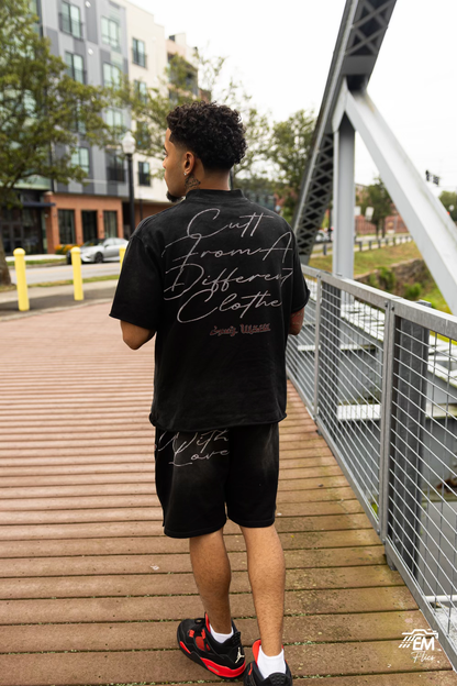 SUVY Short Sleeve cropped T-Shirt & Shorts