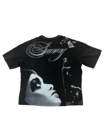SUVY "Stay Paid" Black Short Sleeve T-Shirt
