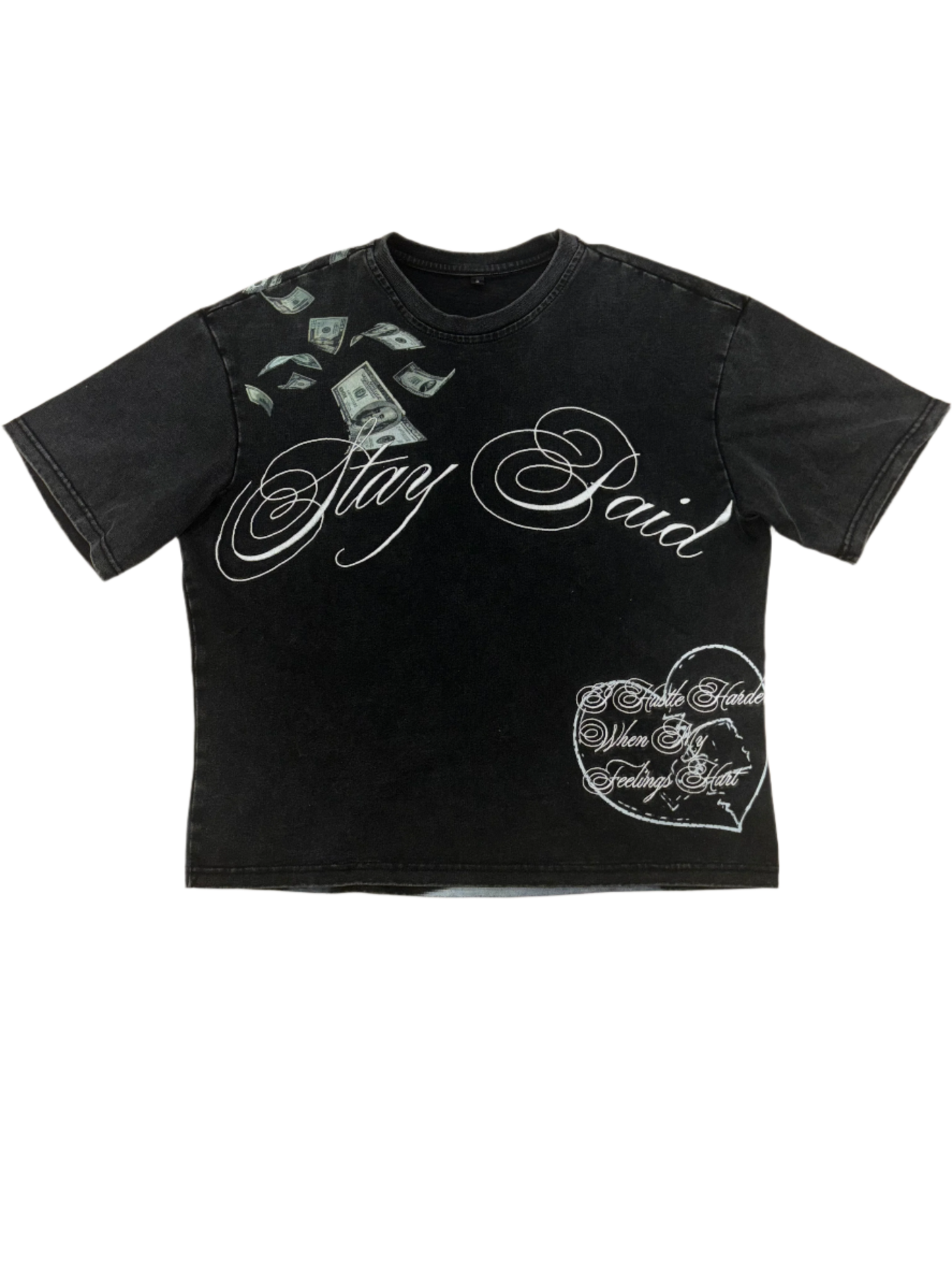 SUVY "Stay Paid" Black Short Sleeve T-Shirt