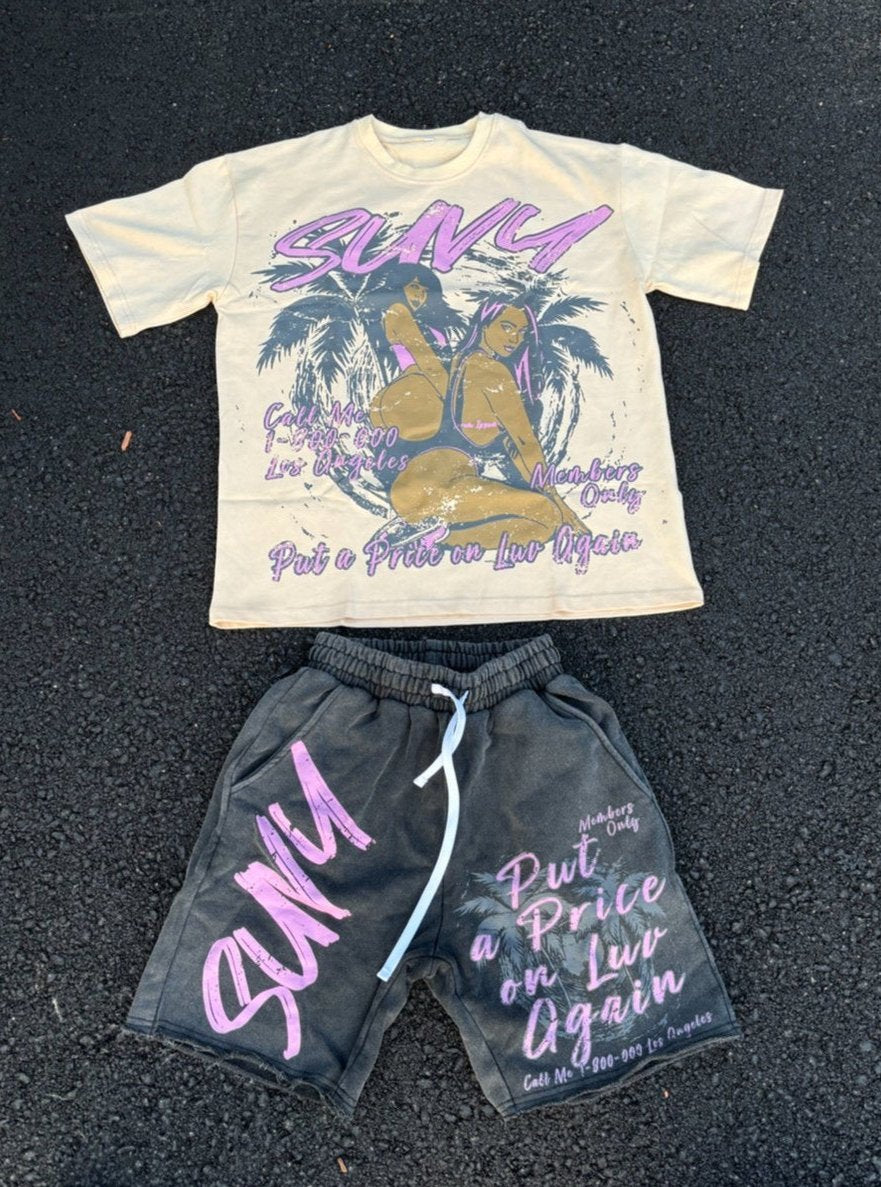 SUVY Short Sleeve T-Shirt & Shorts